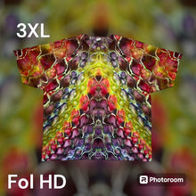 Load image into Gallery viewer, Adult 3XL Tshirt, tie dye design
