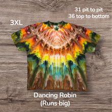 Load image into Gallery viewer, 3XL Tshirt, tie dye design
