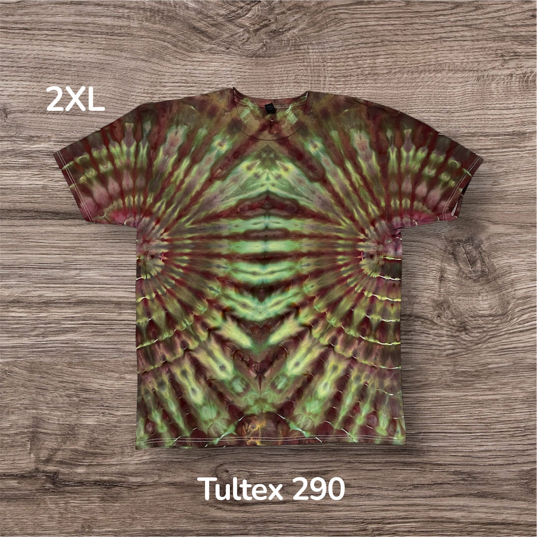 2XL Tshirt, tie dye design