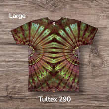 Load image into Gallery viewer, Large Tshirt, tie dye design
