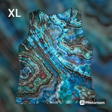 Load image into Gallery viewer, Ladies XL tank, geode tie dye
