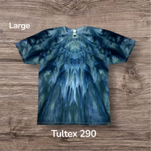 Load image into Gallery viewer, Large Tshirt, tie dye design
