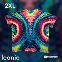 Load image into Gallery viewer, Adult 2XL Tshirt, tie dye design
