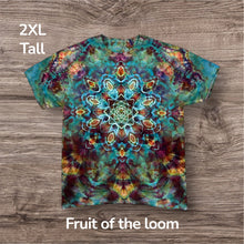 Load image into Gallery viewer, 2XLT Tshirt, mandala tie dye

