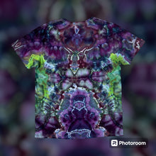 Load image into Gallery viewer, Adult Large Tshirt,  mandala tie dye design
