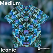 Load image into Gallery viewer, Adult Medium Tshirt,  tie dye design
