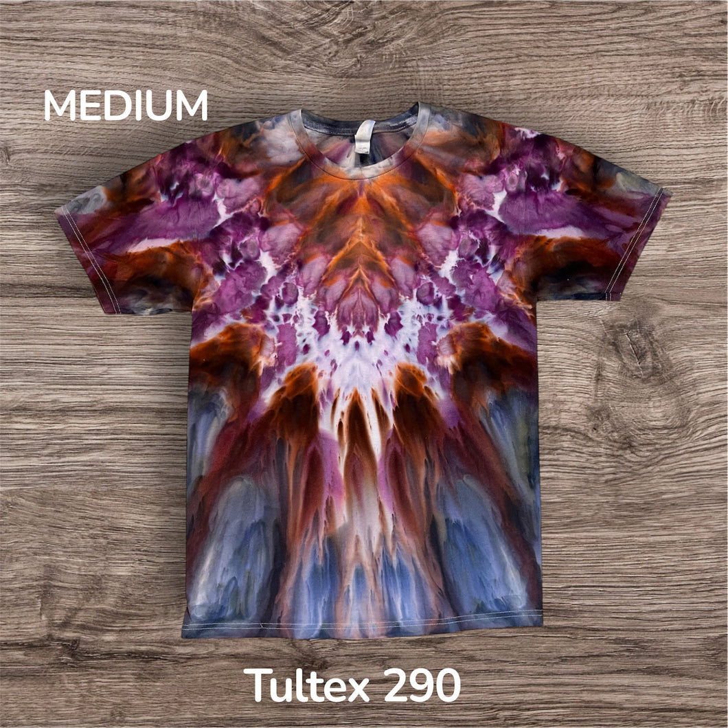 Medium Tshirt, tie dye design
