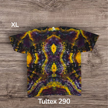 Load image into Gallery viewer, XL Tshirt, reverse mandala tie dye
