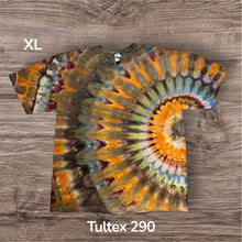 Load image into Gallery viewer, XL Tshirt, tie dye design
