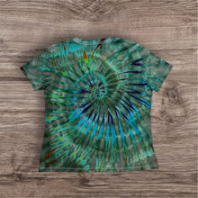 Load image into Gallery viewer, Ladies Large Tshirt, tie dye design
