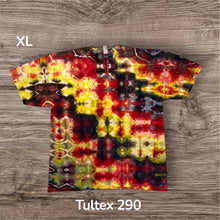 Load image into Gallery viewer, XL Tshirt, glitch tie dye
