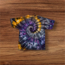 Load image into Gallery viewer, Kids XL Tshirt, spiral tie dye
