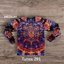 Load image into Gallery viewer, Medium long sleeve Tshirt, reverse tie dye

