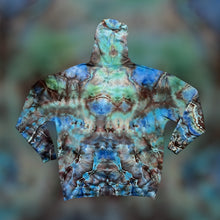 Load image into Gallery viewer, 3XL pullover hooded sweatshirt, mandala tie dye
