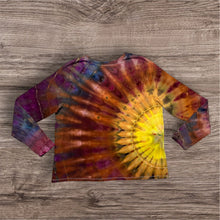 Load image into Gallery viewer, Ladies XL long sleeve, tie dye design
