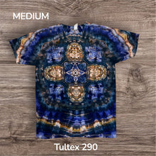 Load image into Gallery viewer, Medium Tshirt, tie dye design
