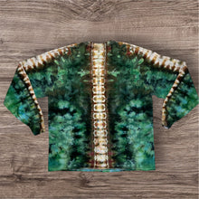 Load image into Gallery viewer, XL long sleeve Tshirt, tie dye design
