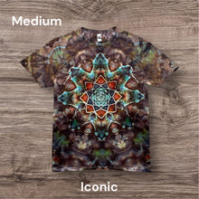 Load image into Gallery viewer, Medium Tshirt,  mandala tie dye
