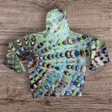 Load image into Gallery viewer, 2xl zipper hooded sweatshirt,  tie dye
