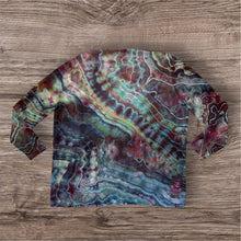 Load image into Gallery viewer, 2XL open front cardigan, geode tie dye
