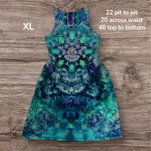 Load image into Gallery viewer, Ladies XL dress,  mandala tie dye

