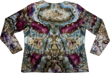 Load image into Gallery viewer, Ladies XL long sleeve, mandala tie dye
