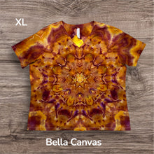Load image into Gallery viewer, Ladies XL Tshirt, mandala tie dye
