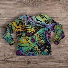 Load image into Gallery viewer, Ladies Large long sleeve,  reverse geode tie dye
