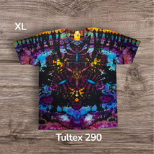 Load image into Gallery viewer, XL Tshirt, reverse tie dye
