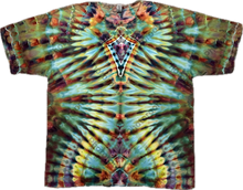 Load image into Gallery viewer, 2XL Tshirt, tie dye design
