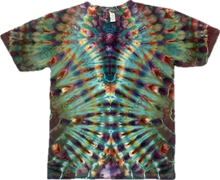 Load image into Gallery viewer, Medium Tshirt,  tie dye design
