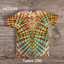 Load image into Gallery viewer, Medium Tshirt, tie dye design
