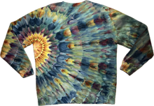 Load image into Gallery viewer, 2XL crew neck sweatshirt, sunburst tie dye
