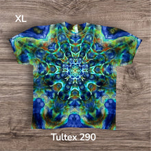 Load image into Gallery viewer, XL Tshirt, mandala tie dye
