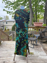 Load image into Gallery viewer, Ladies Medium maxi dress,  reverse tie dye (discounted)
