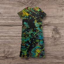 Load image into Gallery viewer, Ladies Medium maxi dress,  reverse tie dye (discounted)
