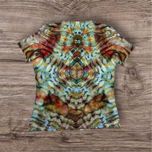 Load image into Gallery viewer, Ladies Medium Tshirt, mandala tie dye
