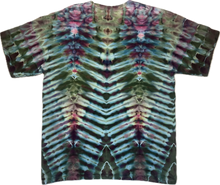 Load image into Gallery viewer, XL Tshirt, tie dye design
