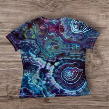 Load image into Gallery viewer, Ladies Large Tshirt, geode tie dye

