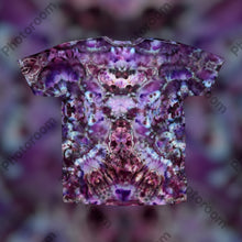 Load image into Gallery viewer, Large Tshirt, mandala tie dye design
