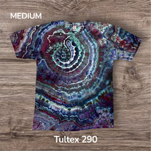 Load image into Gallery viewer, Medium Tshirt, geode tie dye
