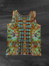 Load image into Gallery viewer, Ladies XXL tank, mandala tie dye
