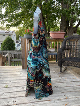 Load image into Gallery viewer, Ladies XXXL midi dress, reverse geode tie dye
