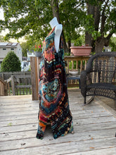 Load image into Gallery viewer, Ladies XXXL midi dress, reverse geode tie dye
