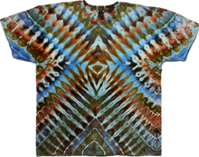 Load image into Gallery viewer, 2XL Tshirt, tie dye design
