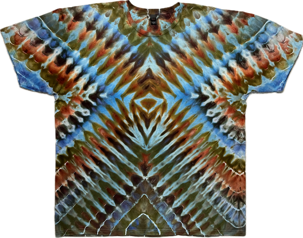 2XL Tshirt, tie dye design