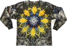 Load image into Gallery viewer, 2XL Tshirt long sleeve,  mandala tie dye
