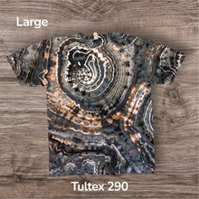 Load image into Gallery viewer, Large Tshirt, geode tie dye
