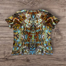 Load image into Gallery viewer, Ladies XL Tshirt, mandala tie dye
