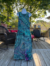 Load image into Gallery viewer, Ladies XL dress,  geode tie dye
